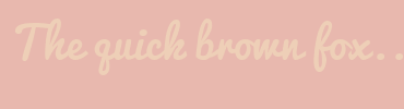 Image with Font Color EECFB7 and Background Color E8B8AE
